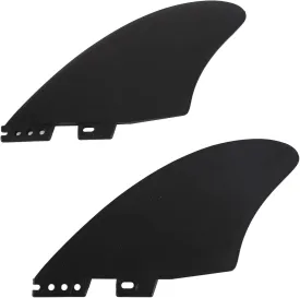 2Pcs Surfboard Fin, PVC Durable Strong Detachable Inflatable Surfboard Fins Easy Installation for Longboards, Surfboards, Stand Paddleboards