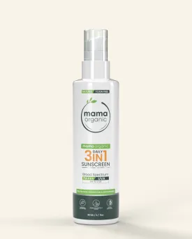 3 in 1 Daily Sunscreen - 80ml SPF 50 PA    For Sun Protection & Skin Brightening