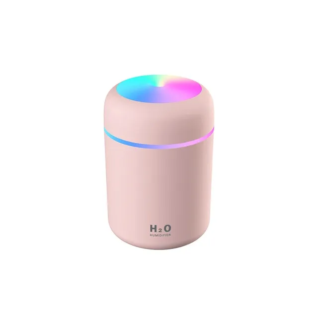 300ml Humidifier USB Ultrasonic Dazzle Cup Aroma Diffuser