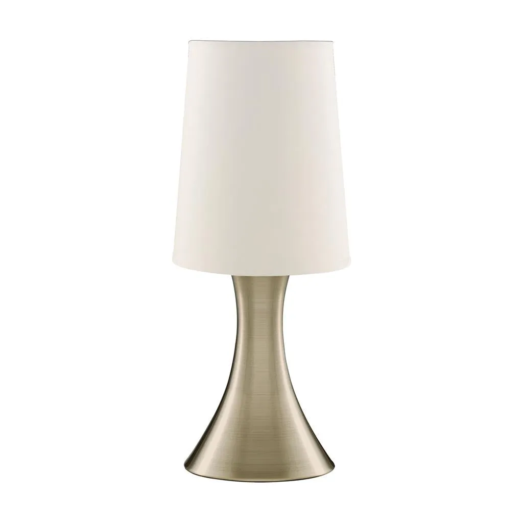 Antique Brass Touch Lamp