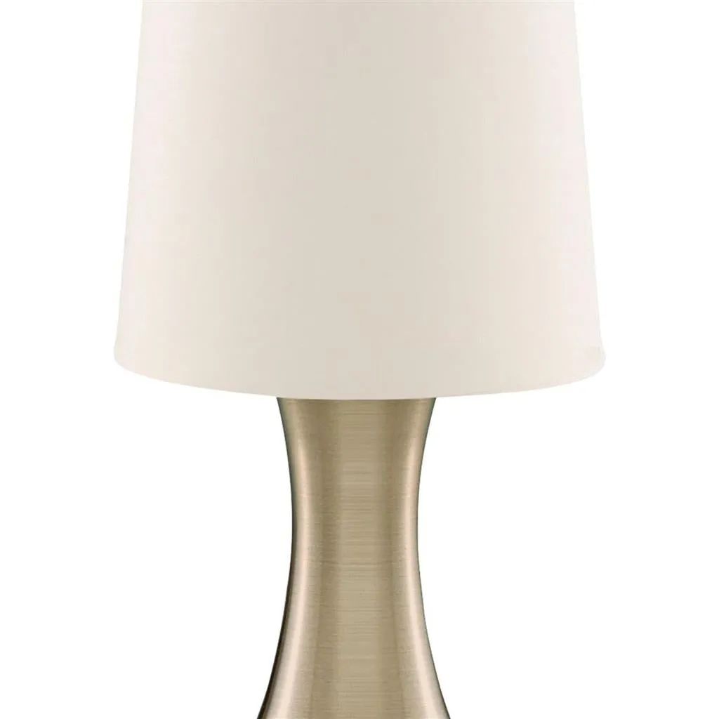 Antique Brass Touch Lamp