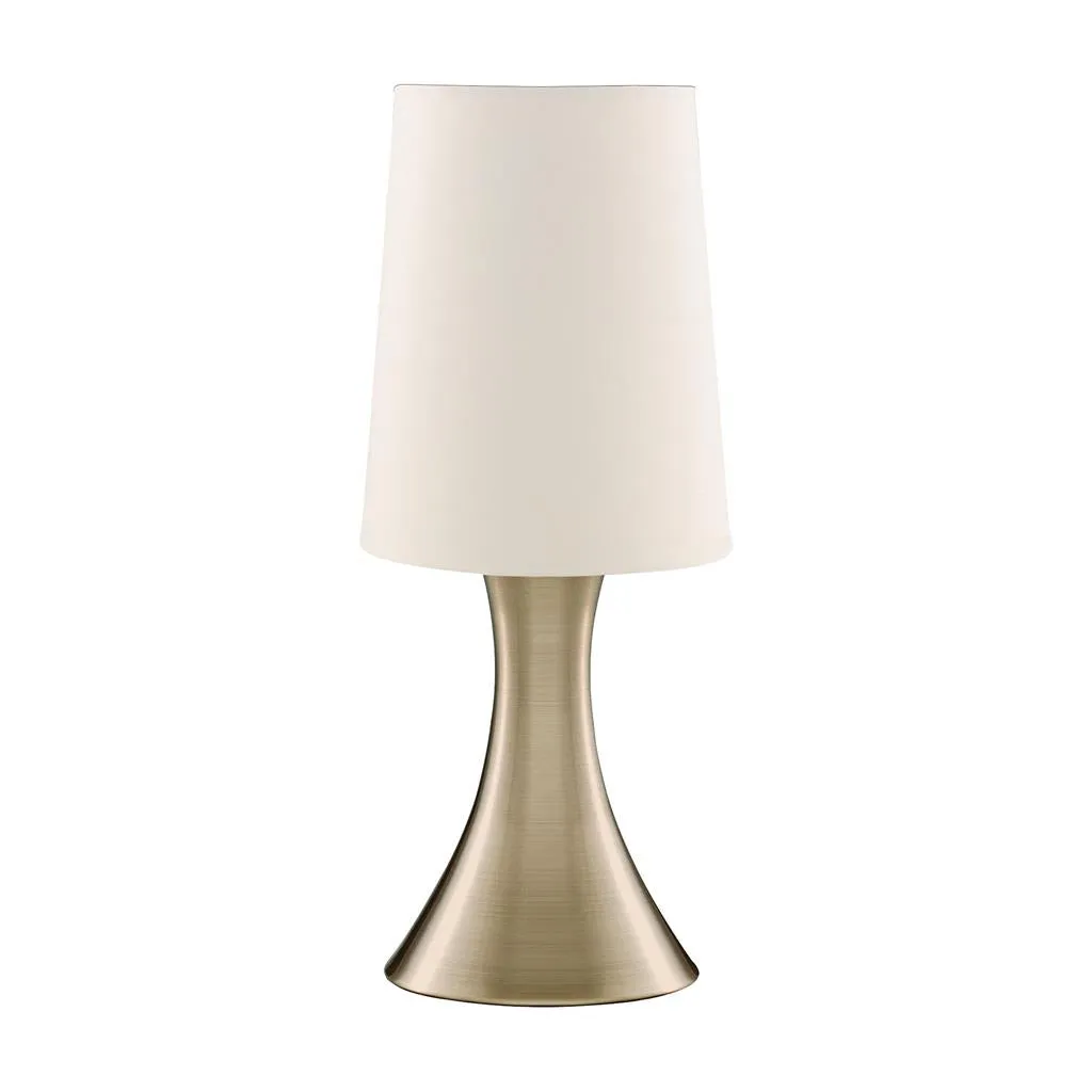 Antique Brass Touch Lamp