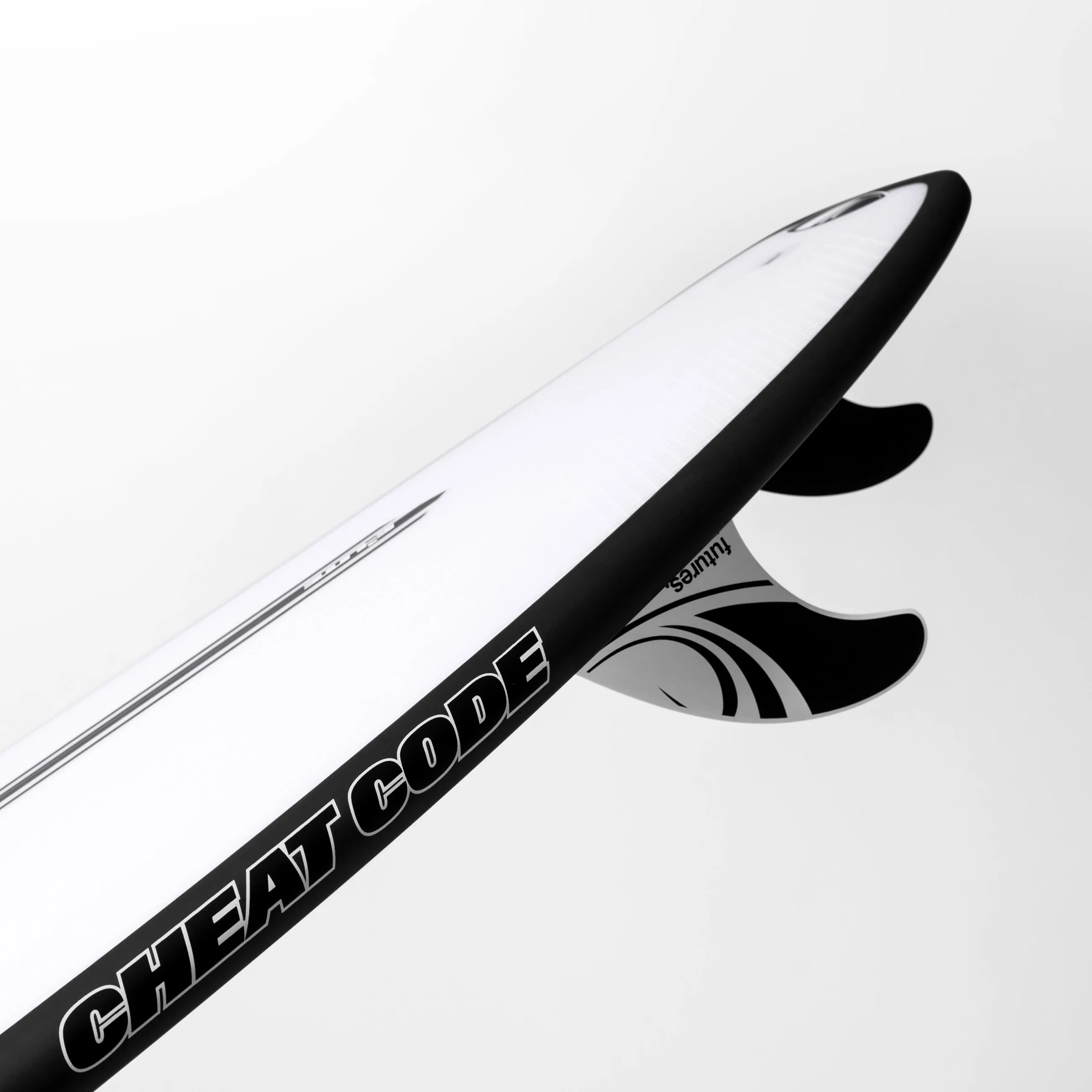 CHEAT CODE (E3 LITE) 6'4" x 20.75 X 2.75 - 38.50L, Squash, 5x  FCS 2 Fin Boxes, Epoxy E3 - ID:875986