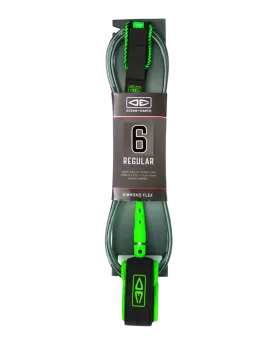 Diamond Flex Regular 6'0" Leash in Lime