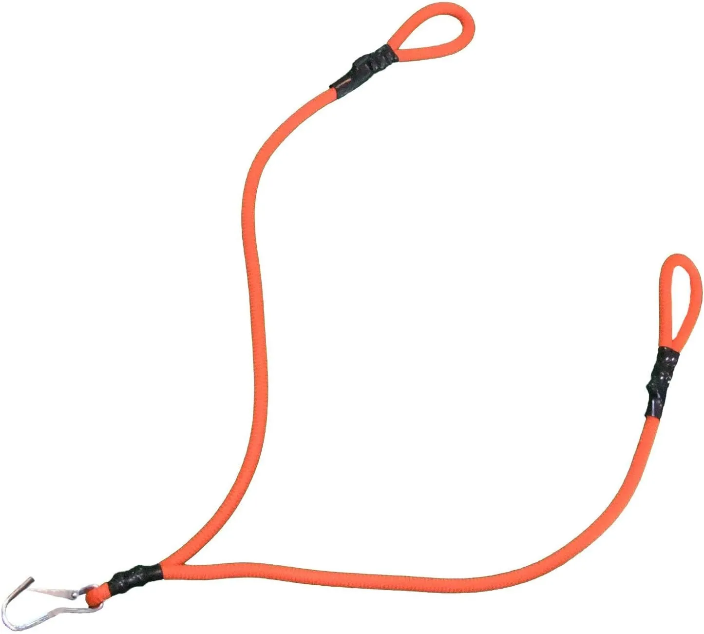 Double Heavy Duty Bungee Line Boat Rope Absorber, 20 ft, Accessories for Pontoon, Kayak, Jet Ski Protection