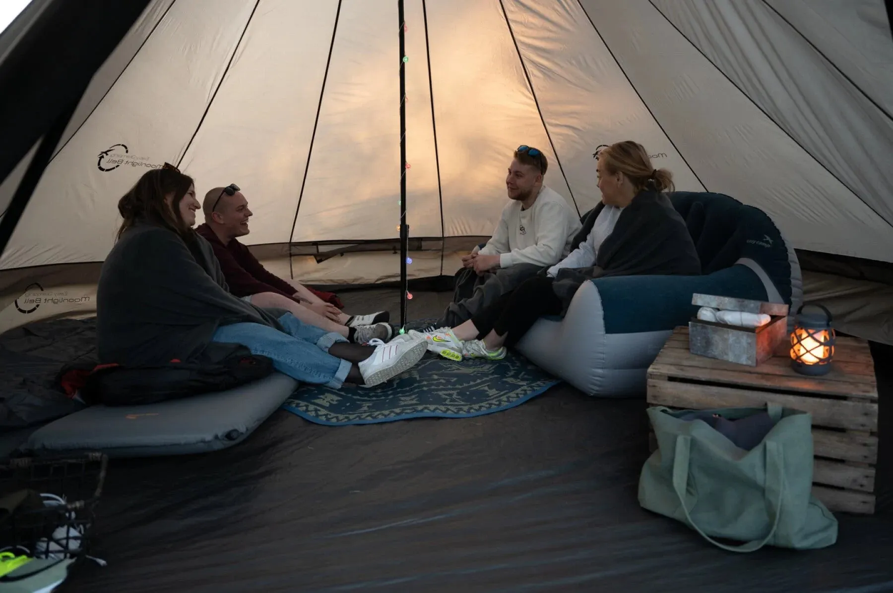 Easy Camp Moonlight Bell  - 7 Person Family Tipi Tent