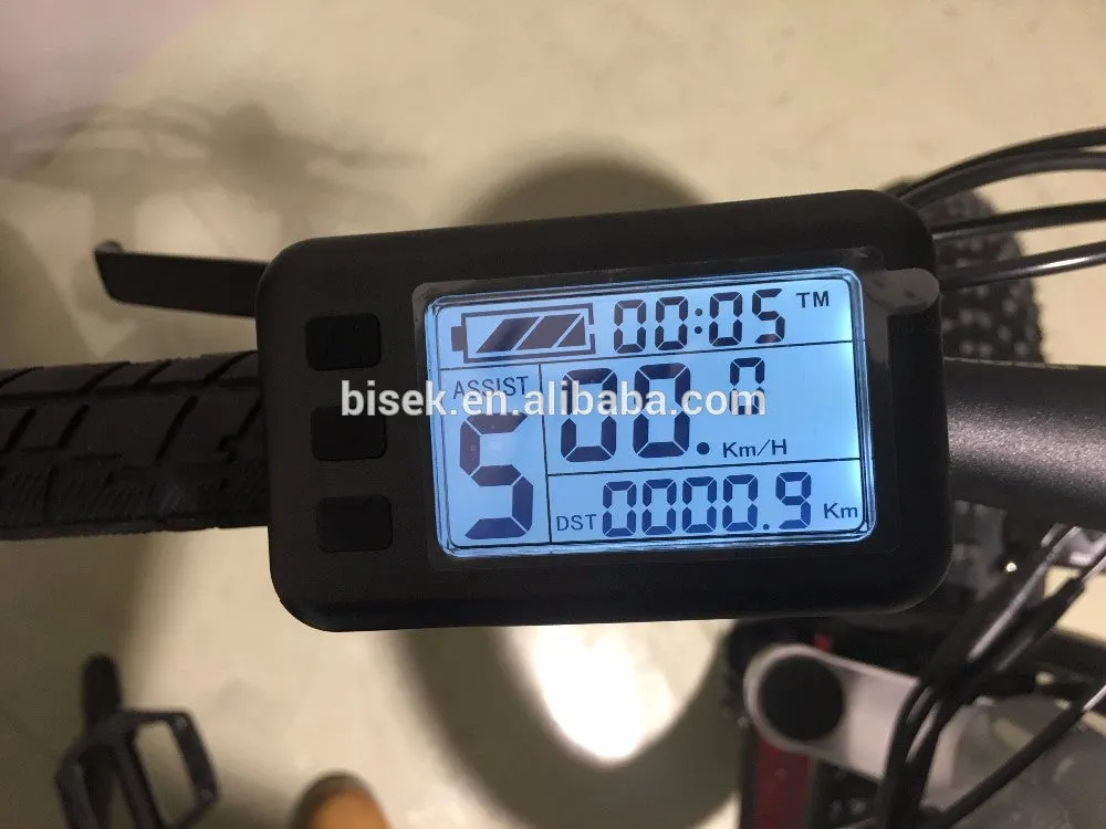 Electric fat tire mountain bike/stealth bomber electric bike with mid driving motor