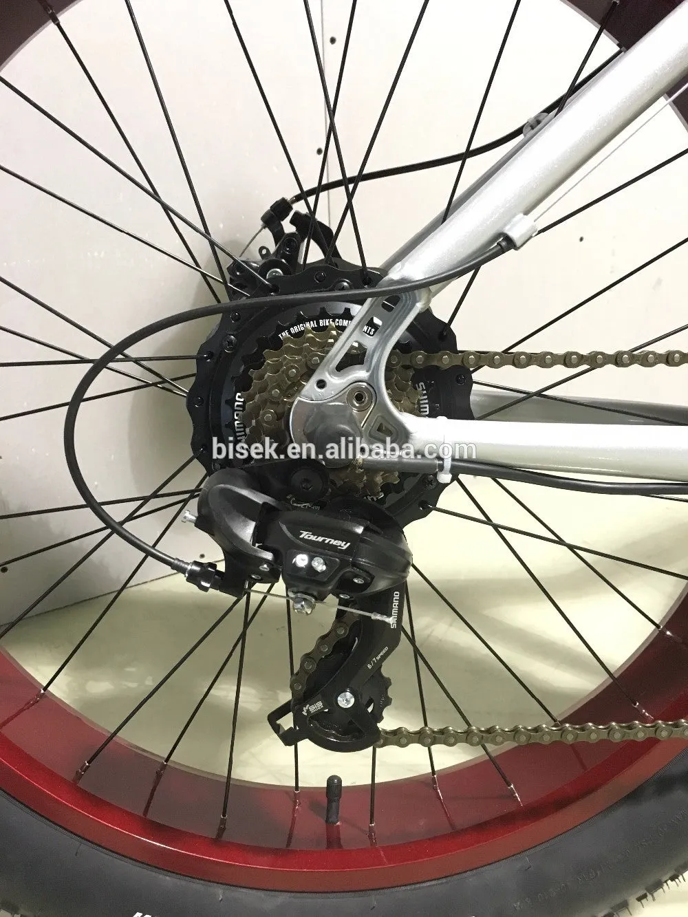 Electric fat tire mountain bike/stealth bomber electric bike with mid driving motor