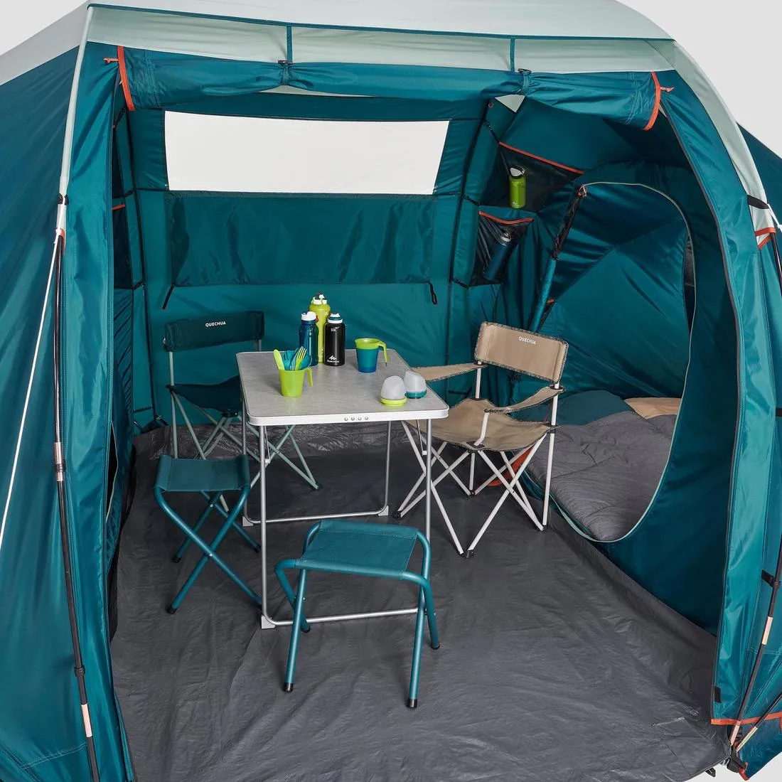Family Camping Tent 4 Person - Arpenaz 4.2