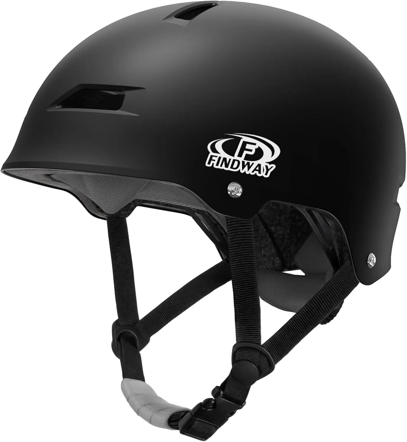 Findway Pro Skateboard Helmet [Safety Certified] Two Removable Liners Bike Helmet for Kids Youth & Adults for Skate, Scooter, Commuter, Longboard & Incline Skating Rollerblading with Adjustable Dial
