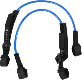flexman 2Pcs Surfing Leash String, Adjustable TPU Secure Windsurfing Harness Lines, Windsurfing Equipment Leash Surfboard Surfing Accessory