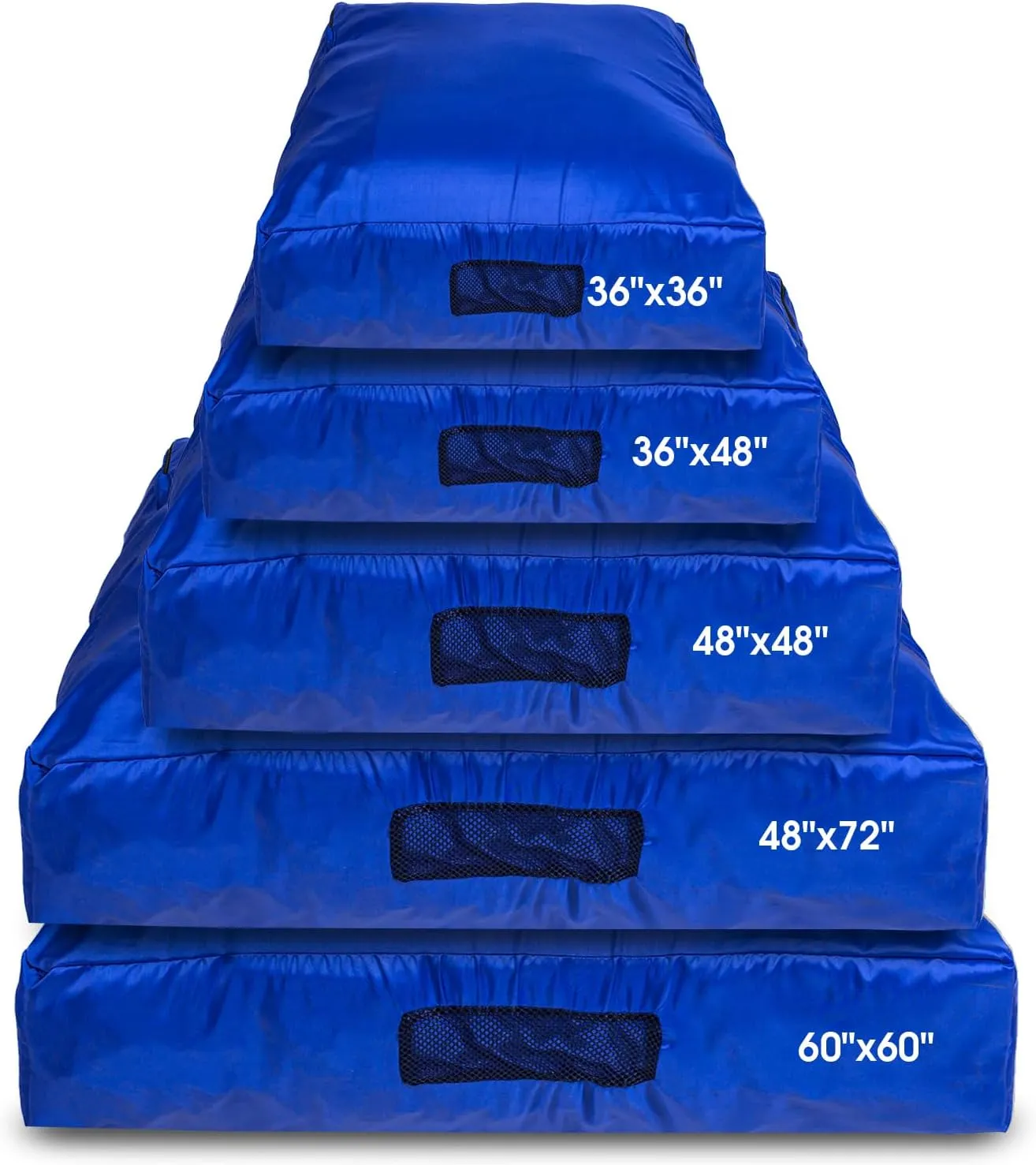 Foamma Crash Pad  (60 X 60) (5 Ft X 5 Ft)  Sensory Crash Pad with Foam Blocks for Autistic Kids, Soft Fabric & Washable Cover  Ideal for Kids and Adults to Jump, Play, or Relax