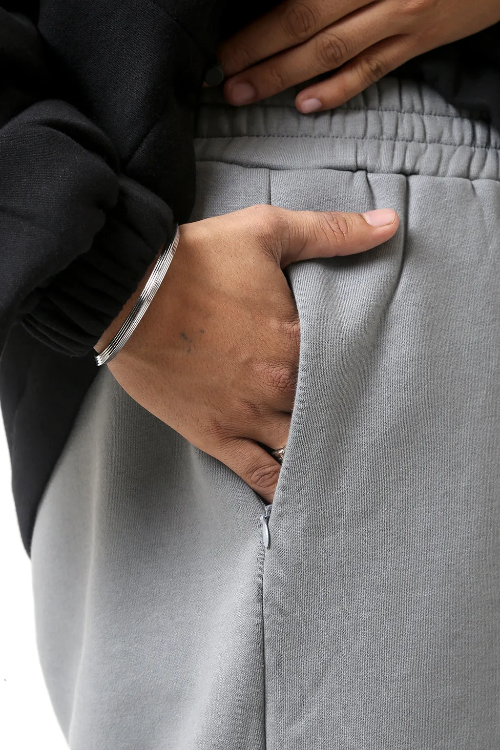 Fossil Grey Fleece Jogger
