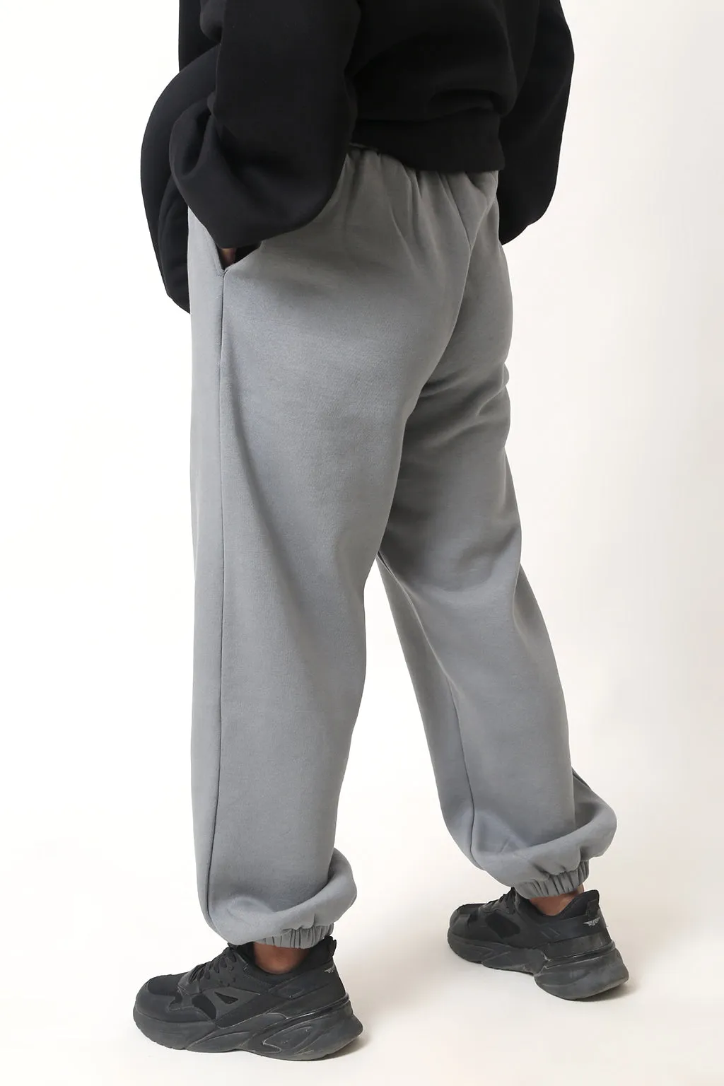 Fossil Grey Fleece Jogger