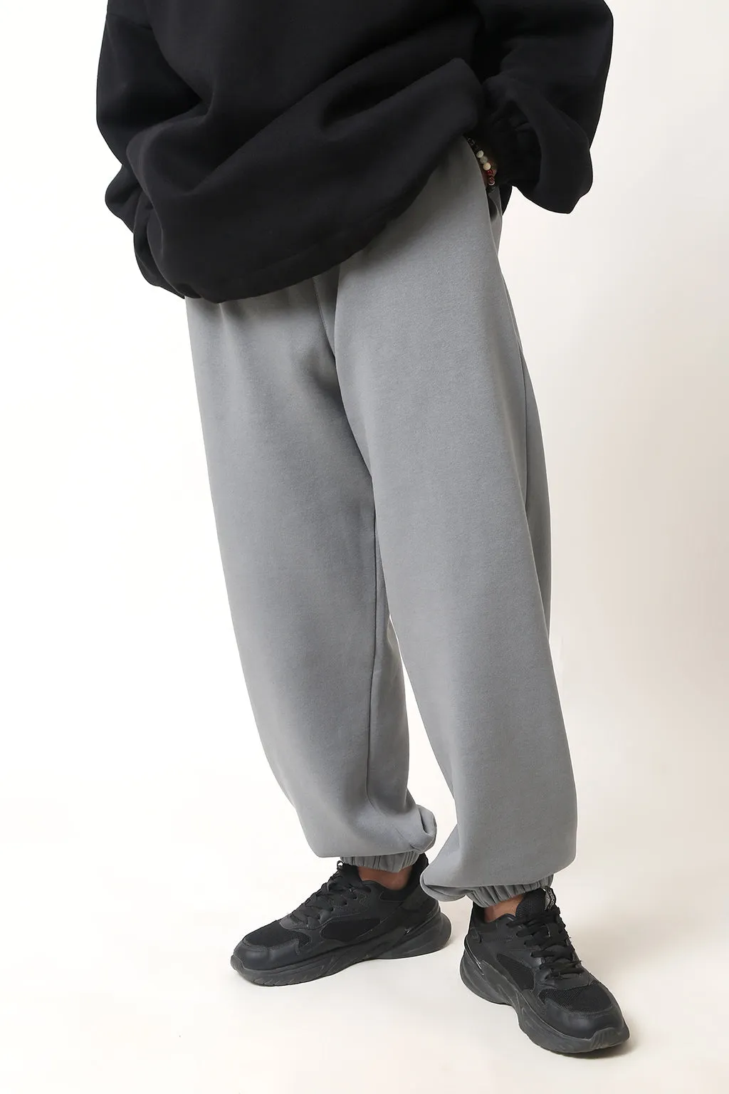 Fossil Grey Fleece Jogger