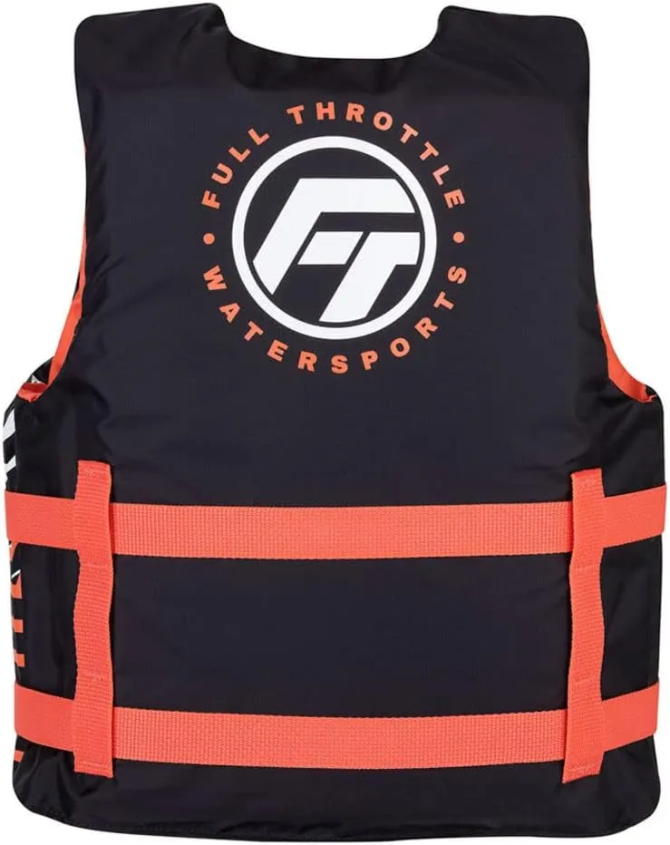 Full Throttle Youth Nylon CGA Approved Life Jacket