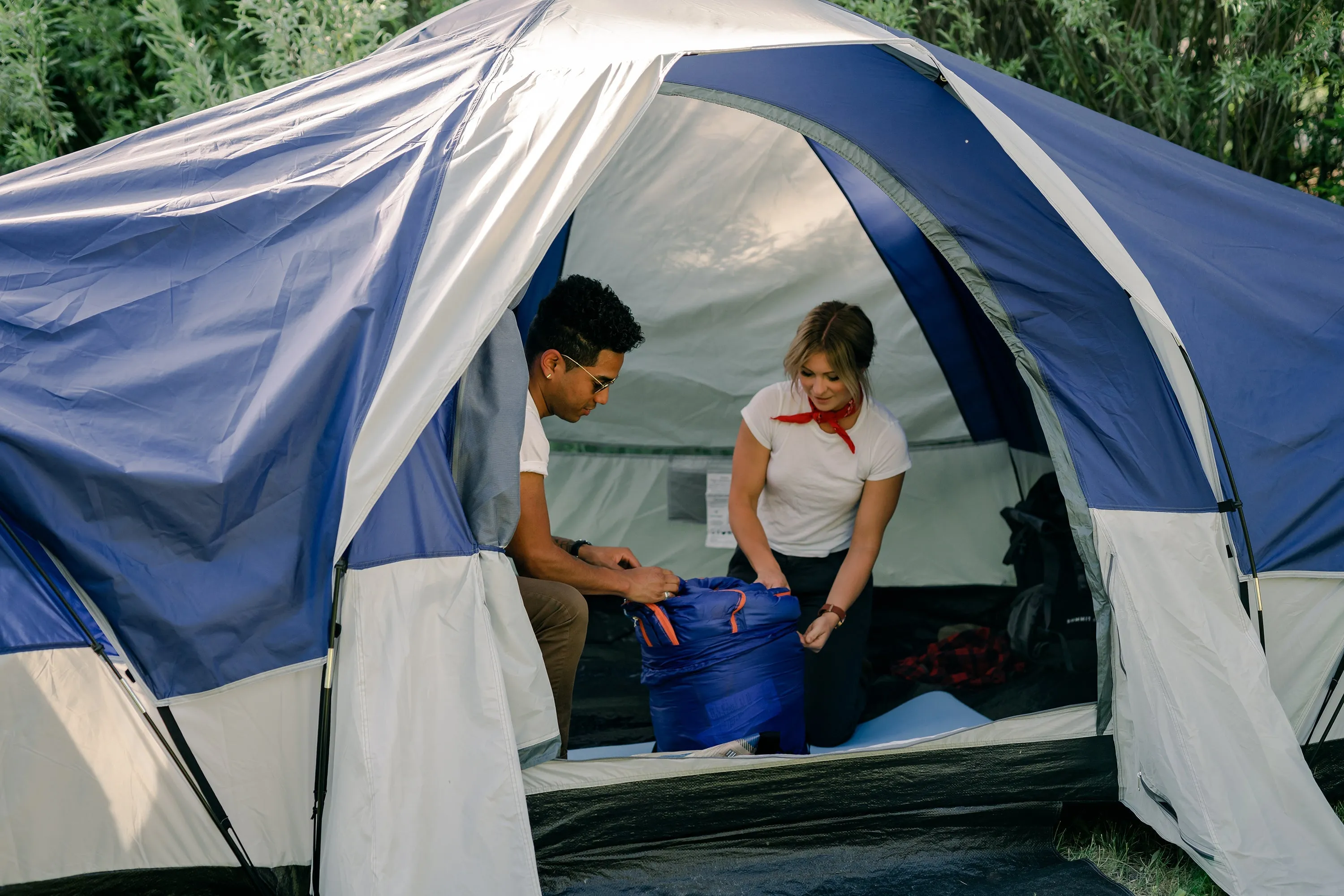 Grand 18 Family Tent - 3 Room - 10 Ft X 18 Ft X 72 Inch