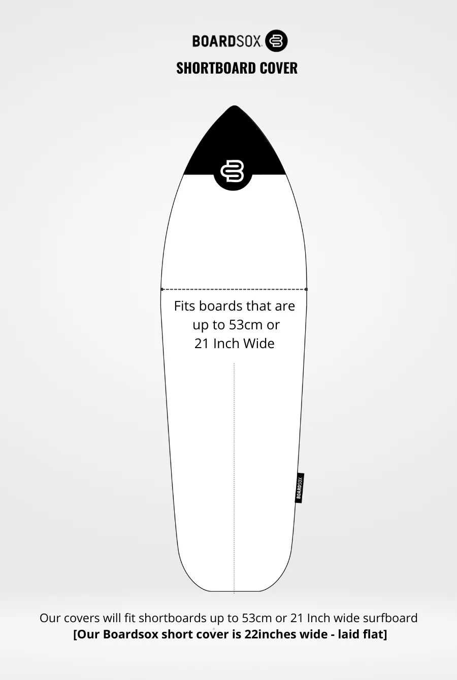 Hawaiian  Shortboard Surfboard Cover