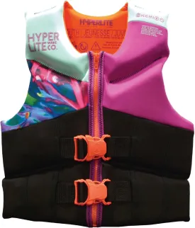 HyperLite Elite Kids Life Jacket, US Coast Guard Approved, Great for Any Water Sports Activity Including Boating, Paddle & Swimming