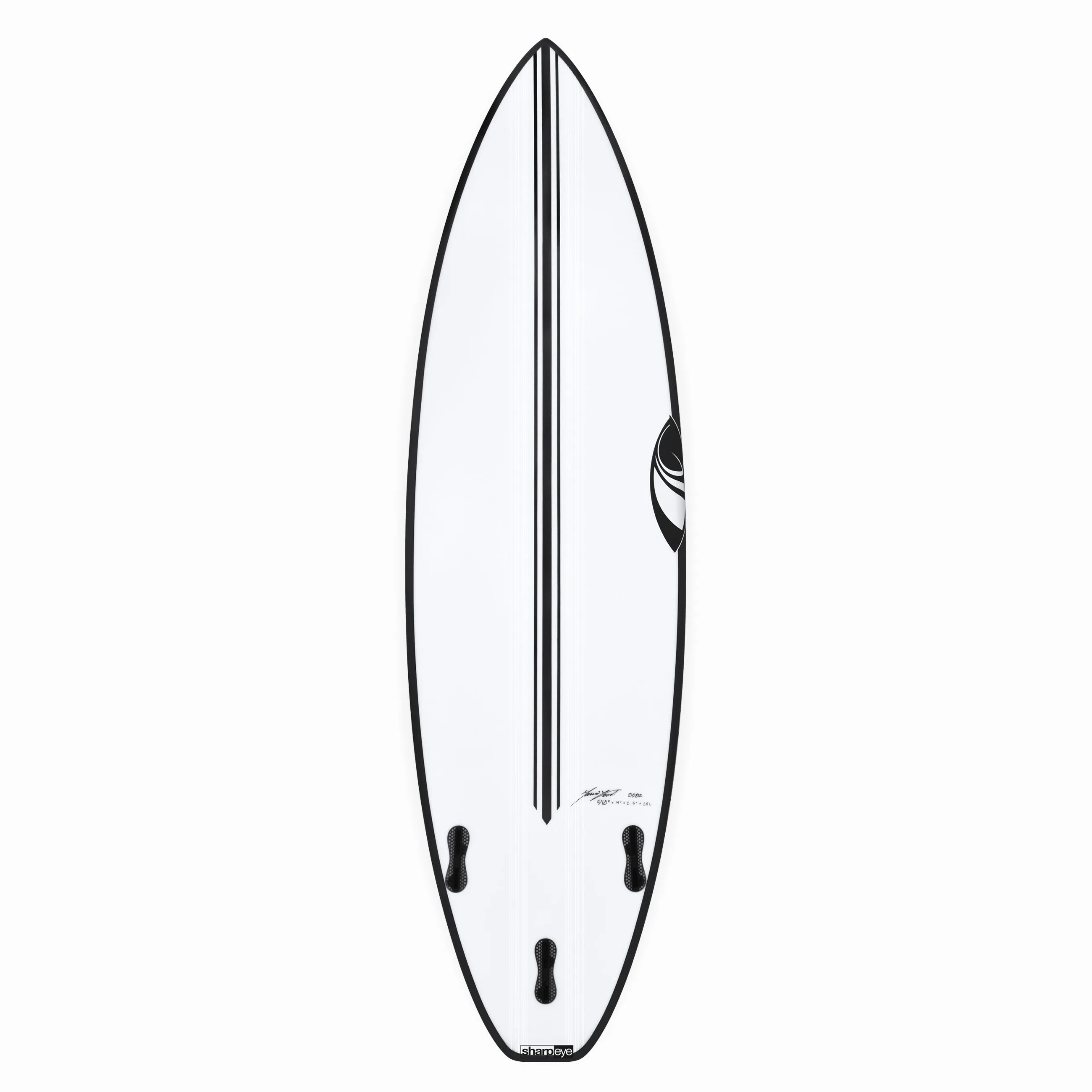 INFERNO 72 (E3 LITE) 5'8" x 19.0 X 2.45 - 26.60L, Squash, 3x  FCS 2 Fin Boxes, Epoxy E3 - ID:921308