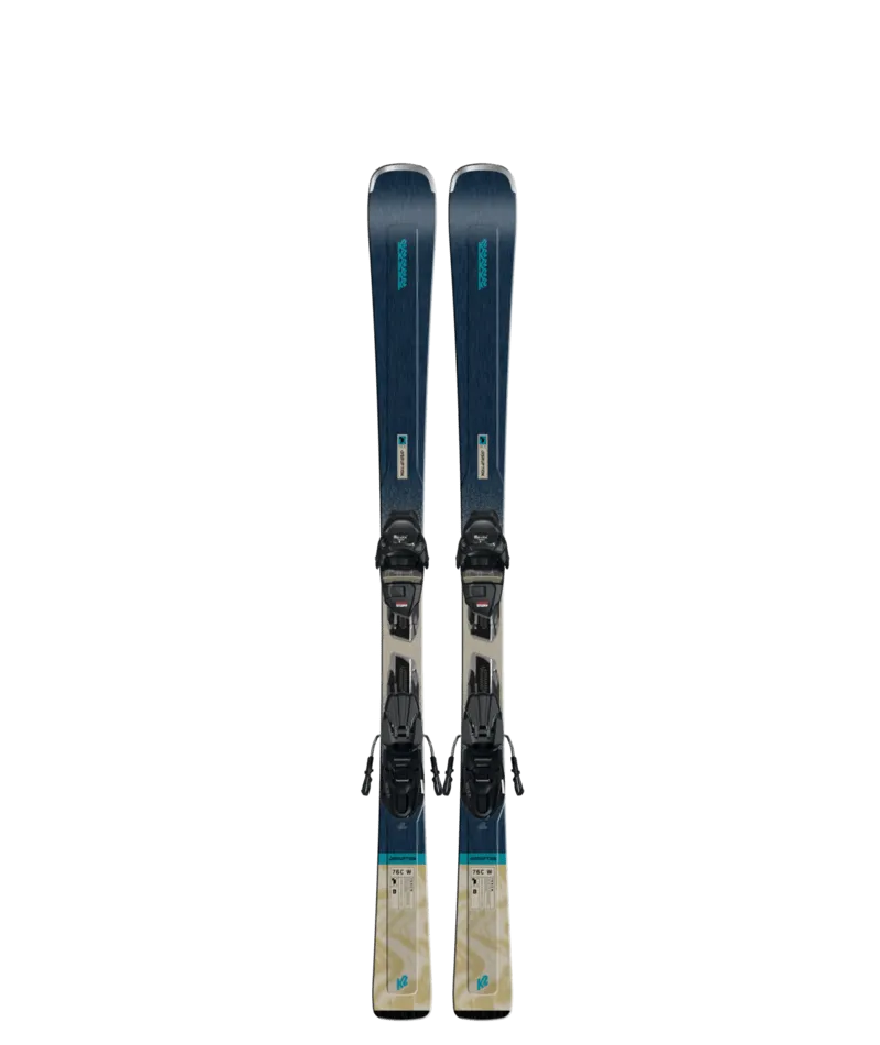 K2 Disruption 76 Skis   ER3 10 Bindings - 2025 - Women's