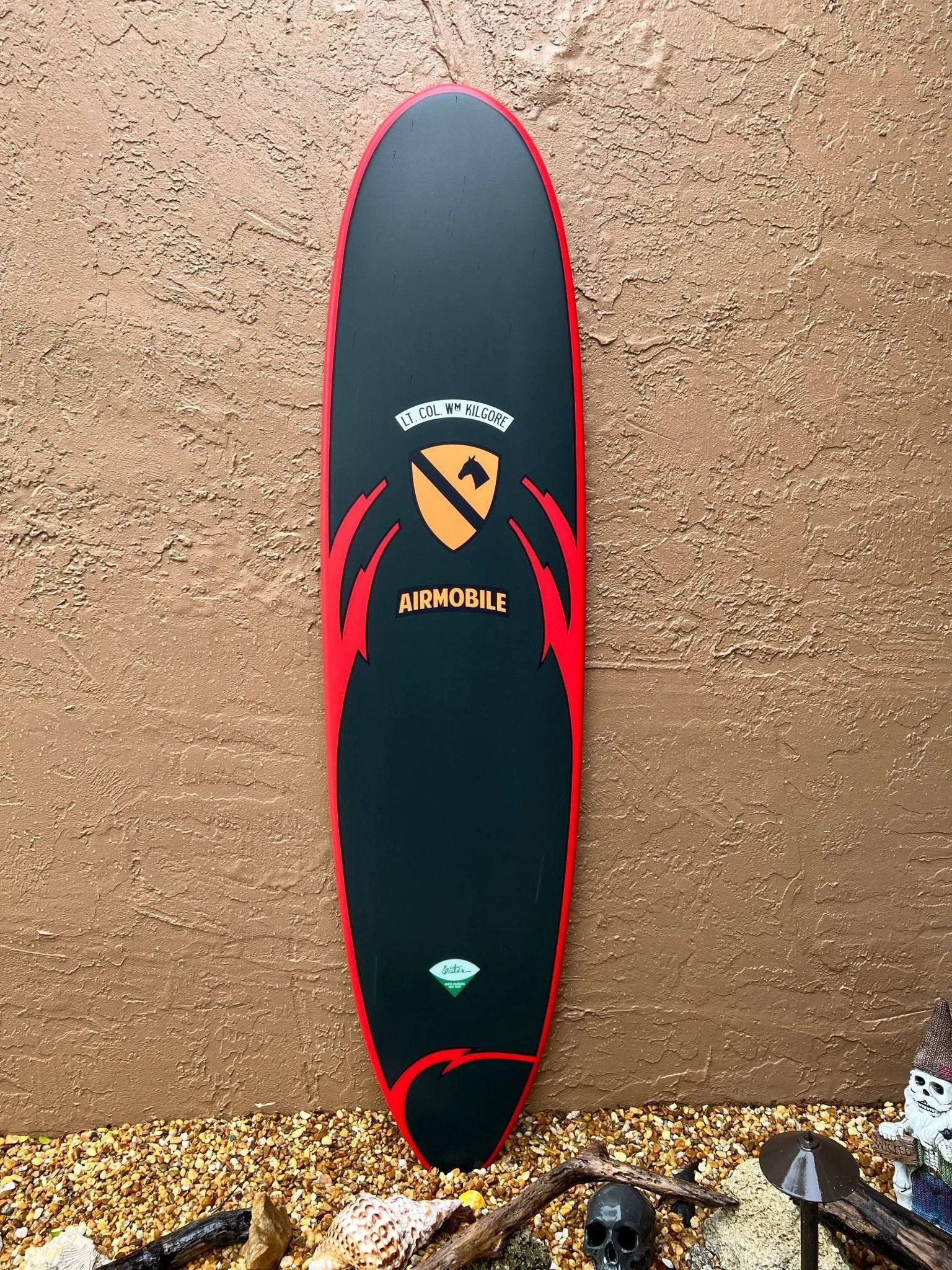 Kilgore Beach- Apocalypse Now Surfboard Replica