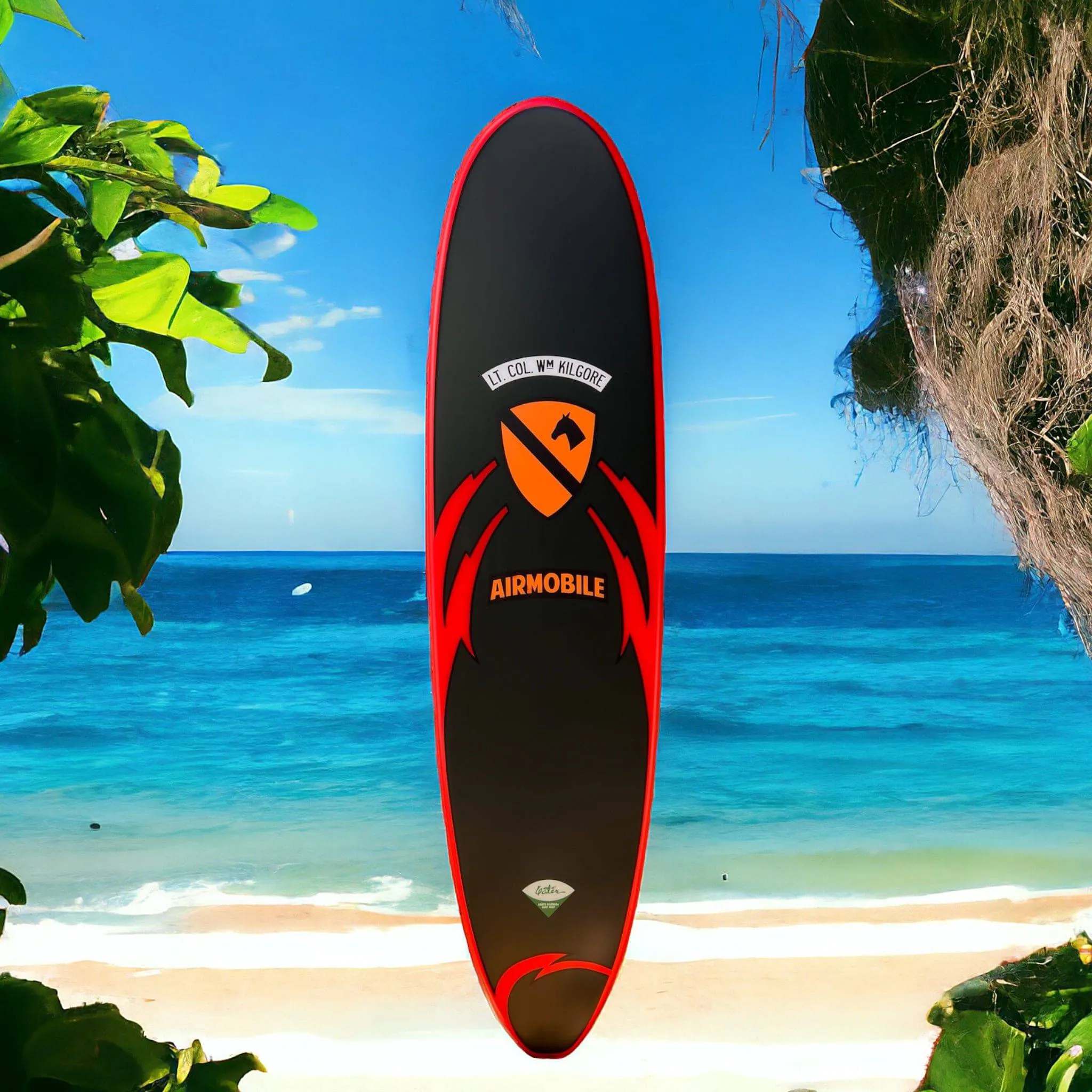 Kilgore Beach- Apocalypse Now Surfboard Replica