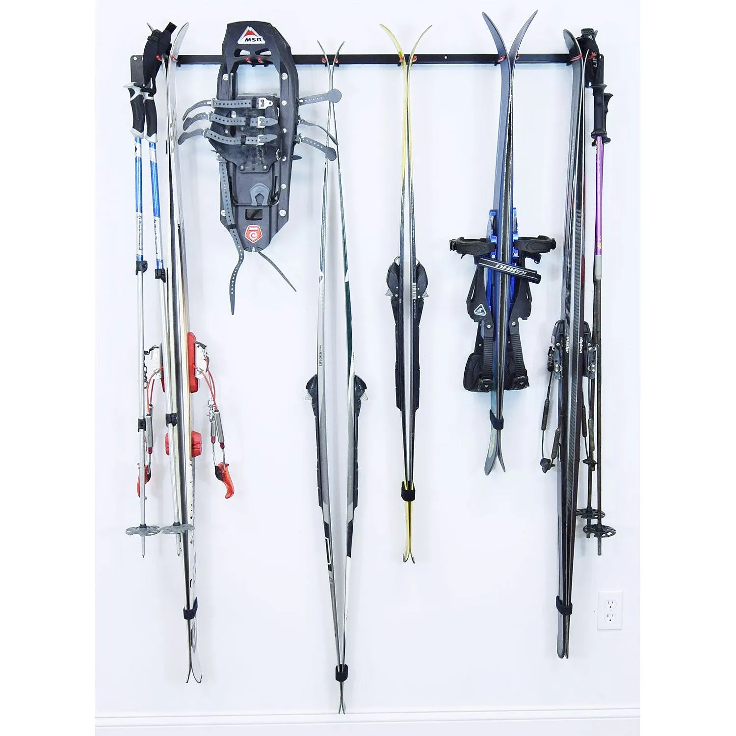 Malone Wall Mount 6 Ski Storage Rack