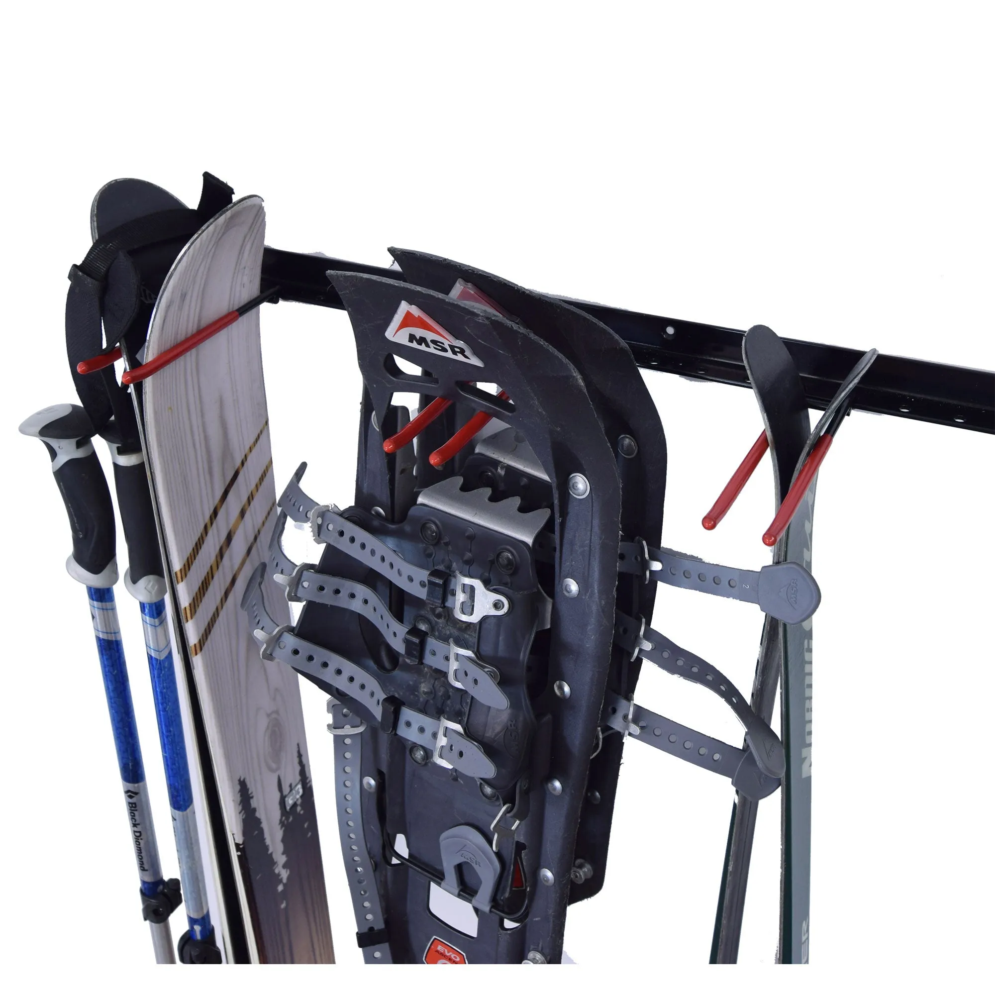 Malone Wall Mount 6 Ski Storage Rack