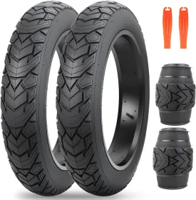 MEGHNA Fat Bike Tire 20/26 x 4.0 inch Mountain Bike Tire Fat Tire 20/26 inch Heavy Duty Deep Grooves Foldable Replacement All Terrain