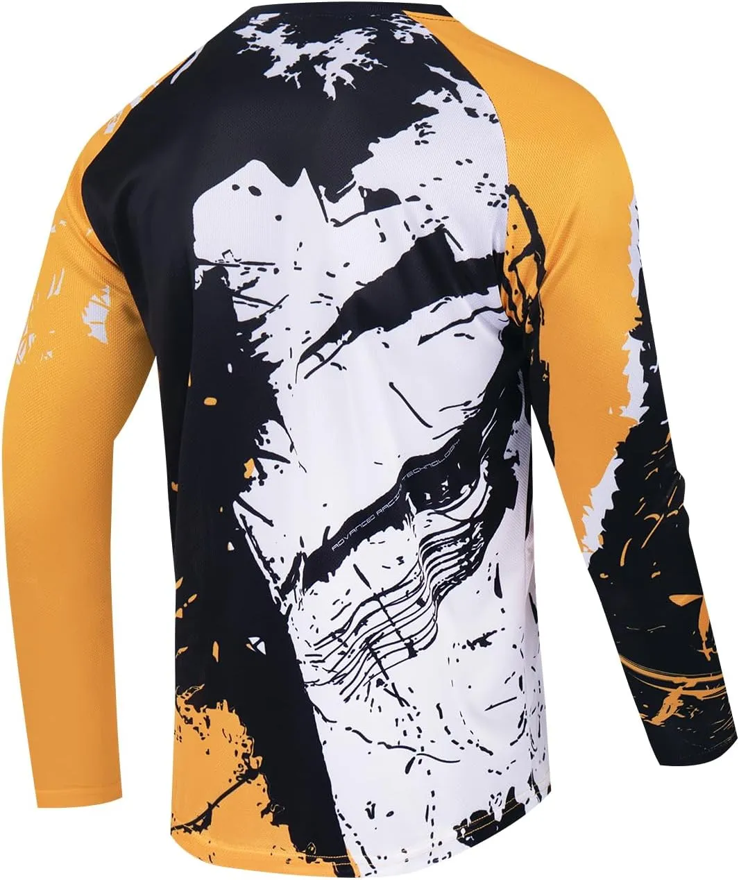 Men's Cycling Jersey Long Sleeves Mountain Jersey Downhill Off-Road,MTB Jersey Racing Riding Mountain Bike Motocross Shirt