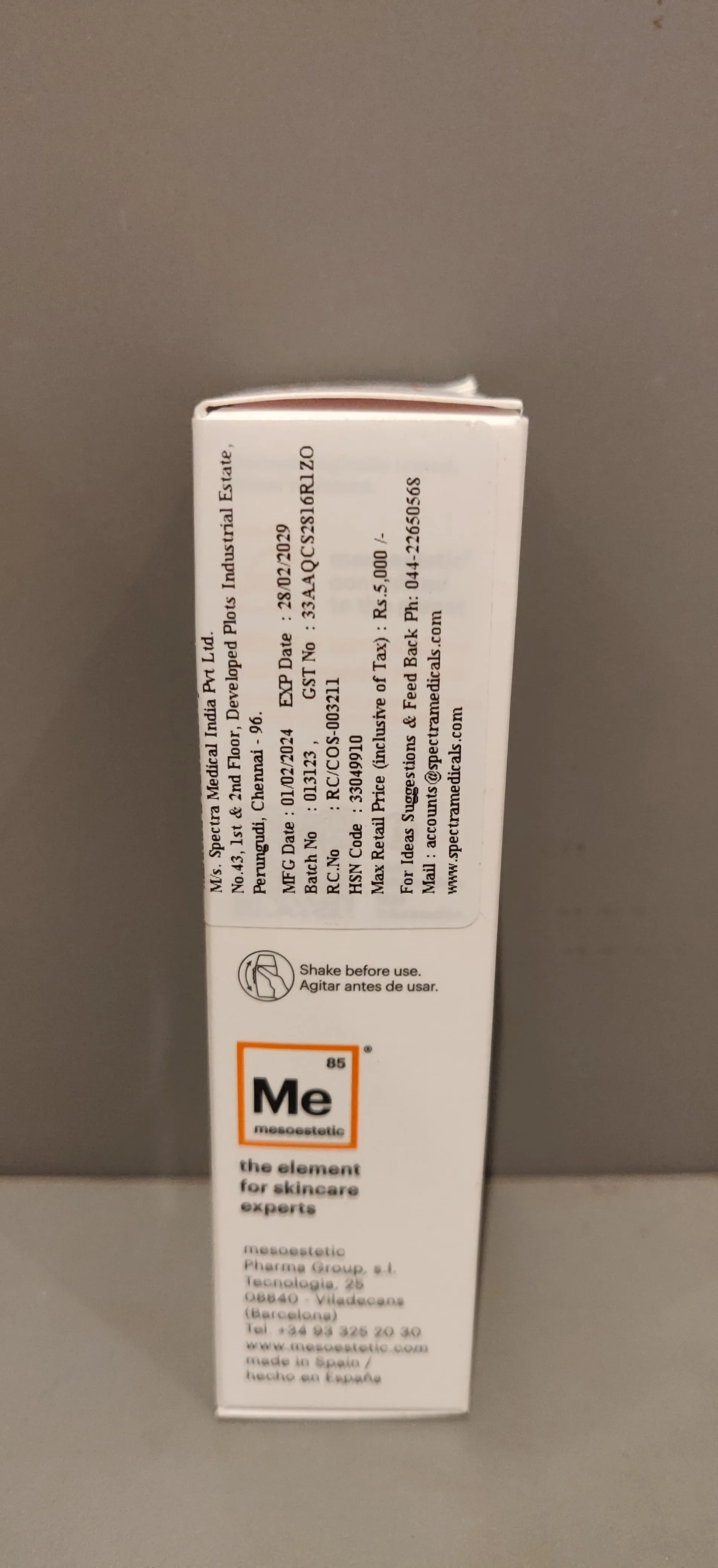 Mesoestetic Mesoprotech Melan 130 pigment control