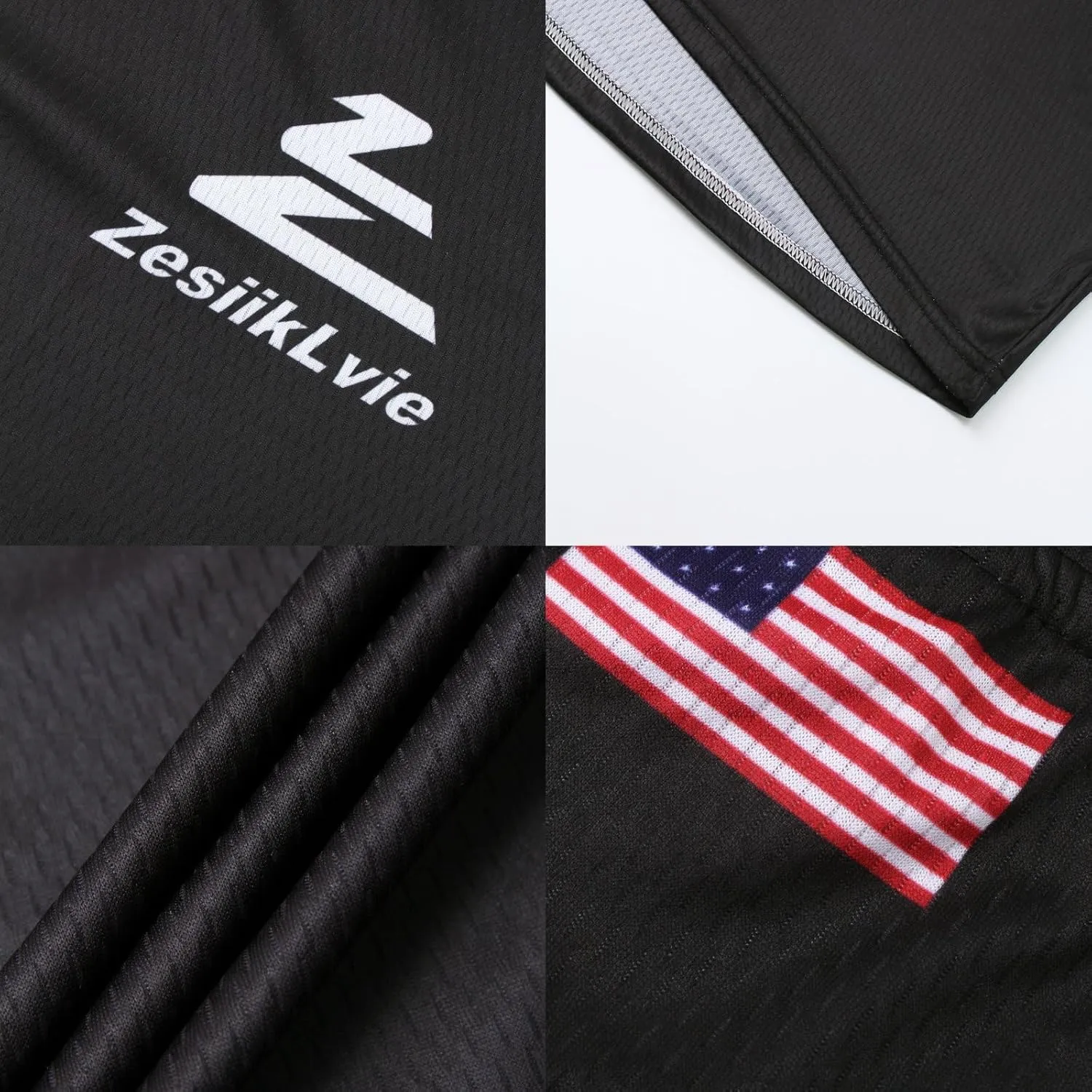 Mountain Bike Jersey Mens Long Sleeve Motocross Jersey Cycling Jersey Breathable Quick Dry Downhill BMX Off-Road