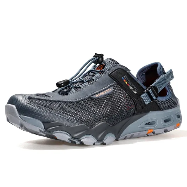New arrival outdoor hiking shoes breathable wading mesh