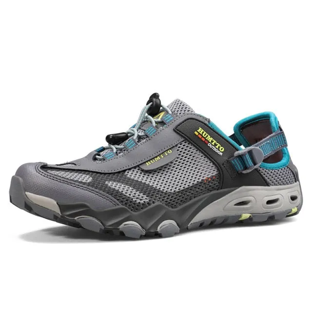 New arrival outdoor hiking shoes breathable wading mesh