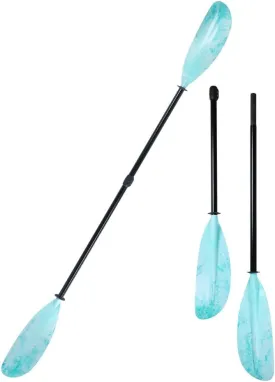 ONURTH Kayak Paddle, Detachable Assemble Strengthened Fiberglass Shaft Boat Oars Paddle for Inflatable Boat Rowing Fishing Raft Kayak Canoe Paddle