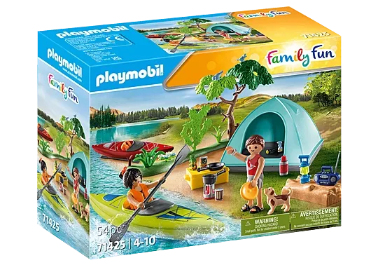 Playmobil Family Fun - Campsite with Campfire (714