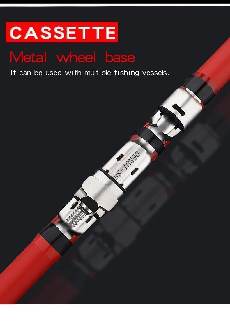 Portable Rotary Fishing Rod - 6.3M