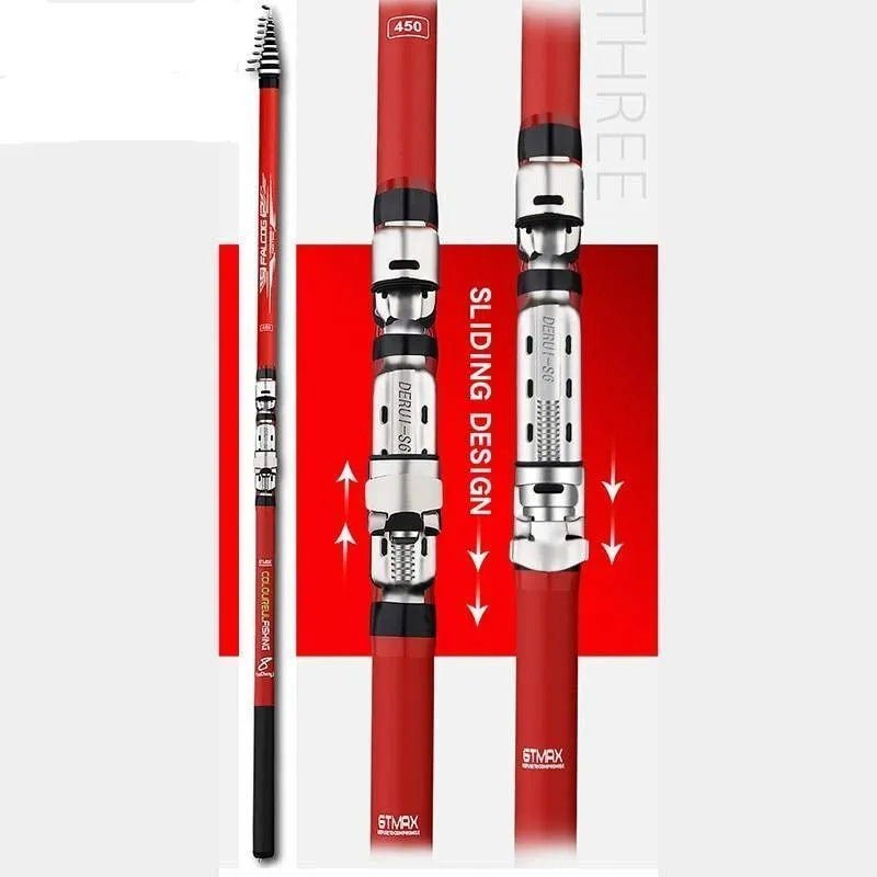Portable Rotary Fishing Rod - 6.3M