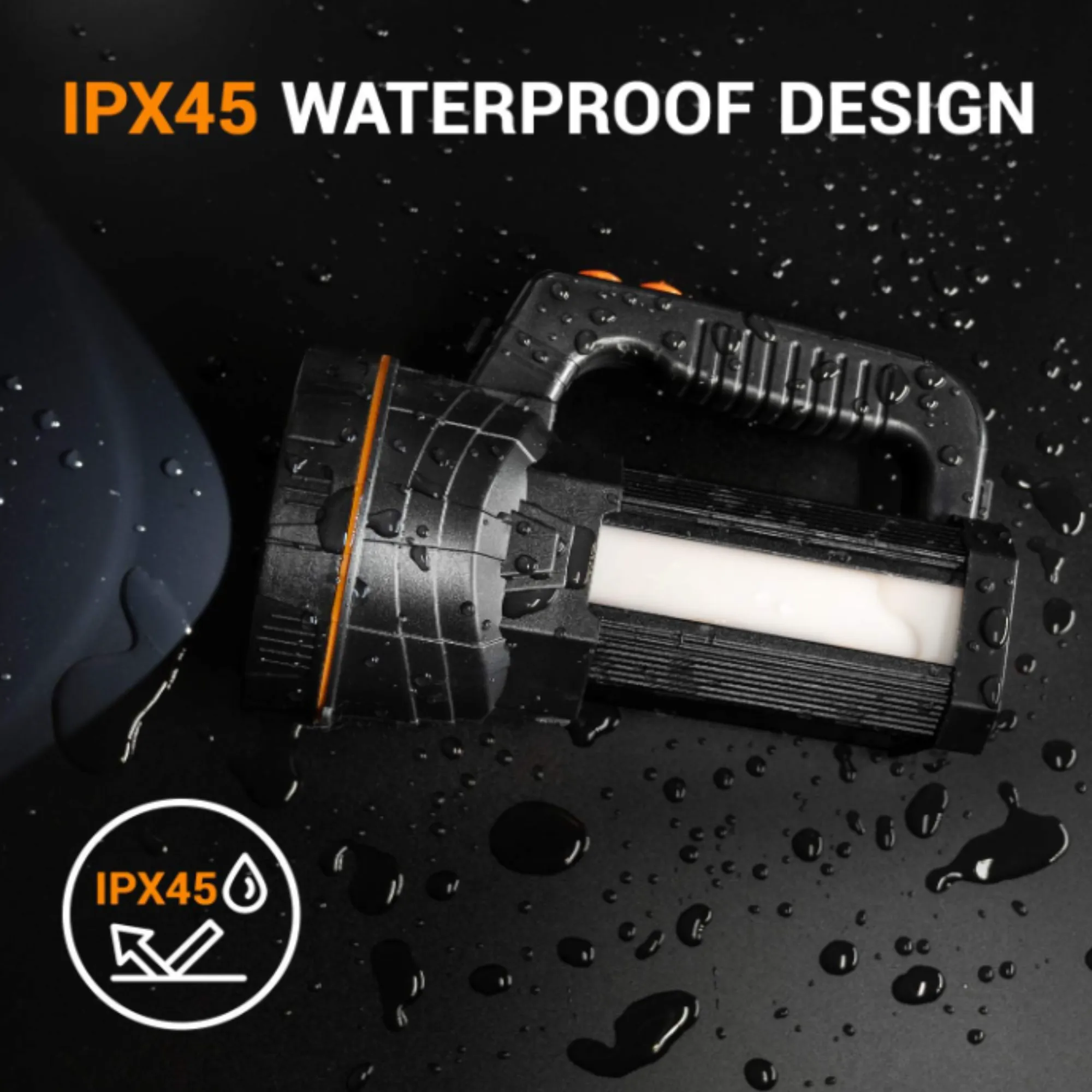 Portable Solar Rechargeable Led Searchlight Pa132