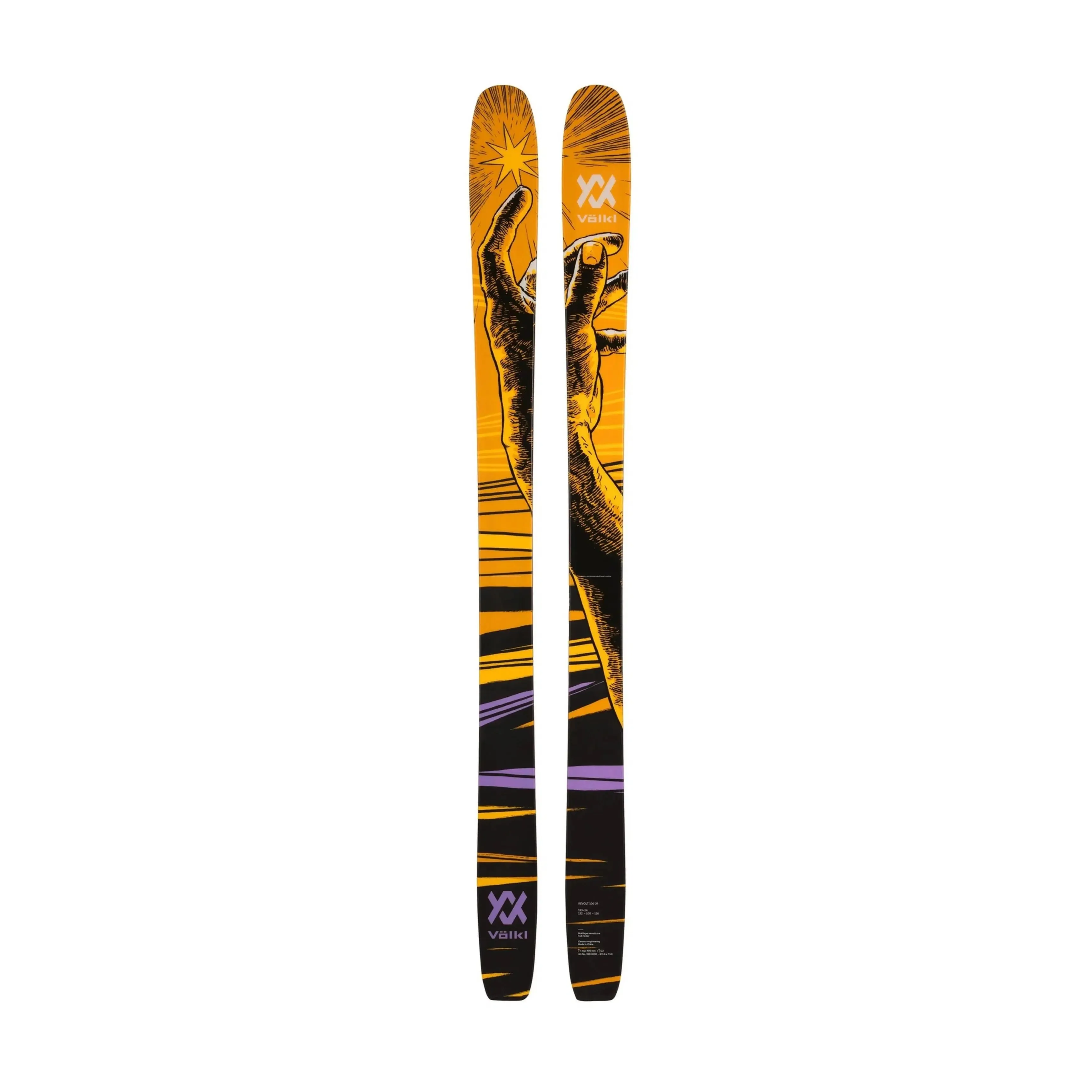 Revolt 100 Junior Skis 2024