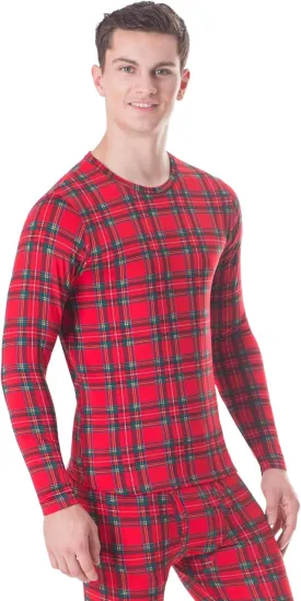 Rocky Thermal Shirts for Men Long Sleeve Thermals Base Layer Top Warm Fleece Lined Long Johns Underwear Cold Weather/Skiing