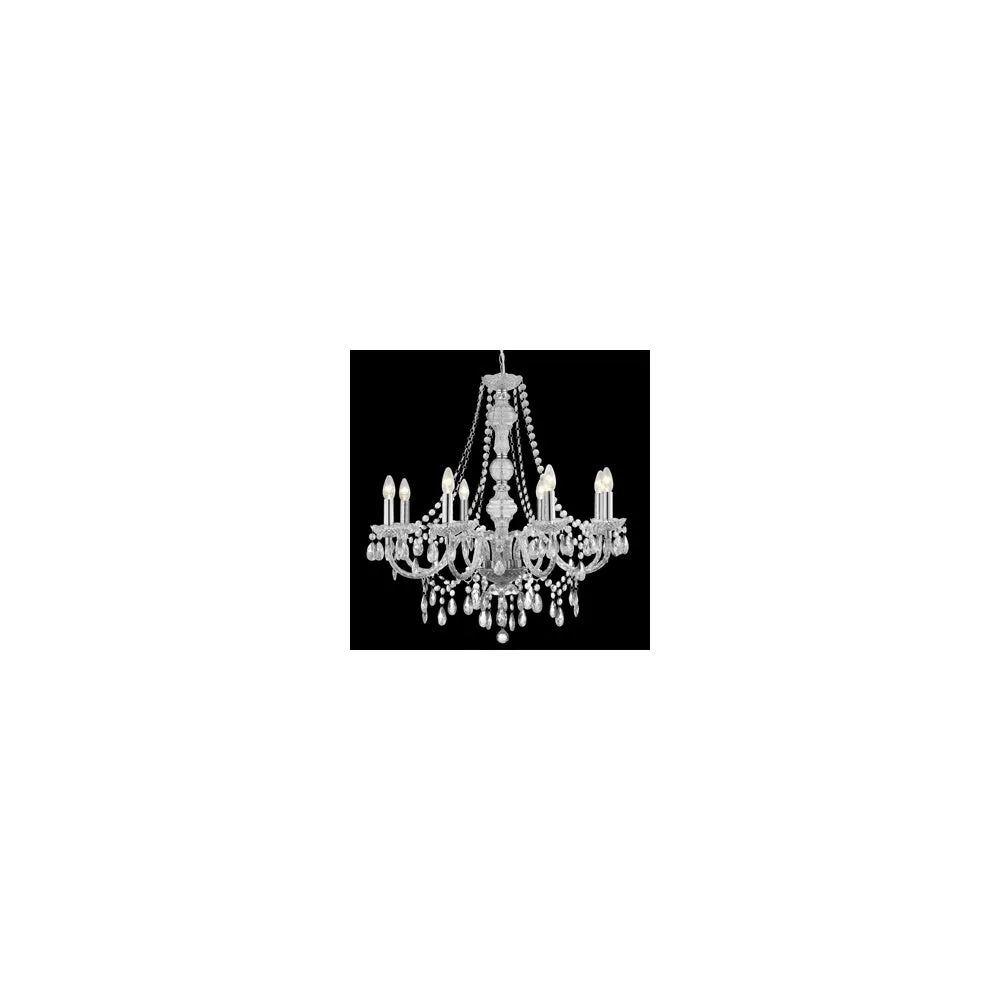 Searchlight 8888-8CL Marie Therese - 8 Light Ceiling Clear Acrylic