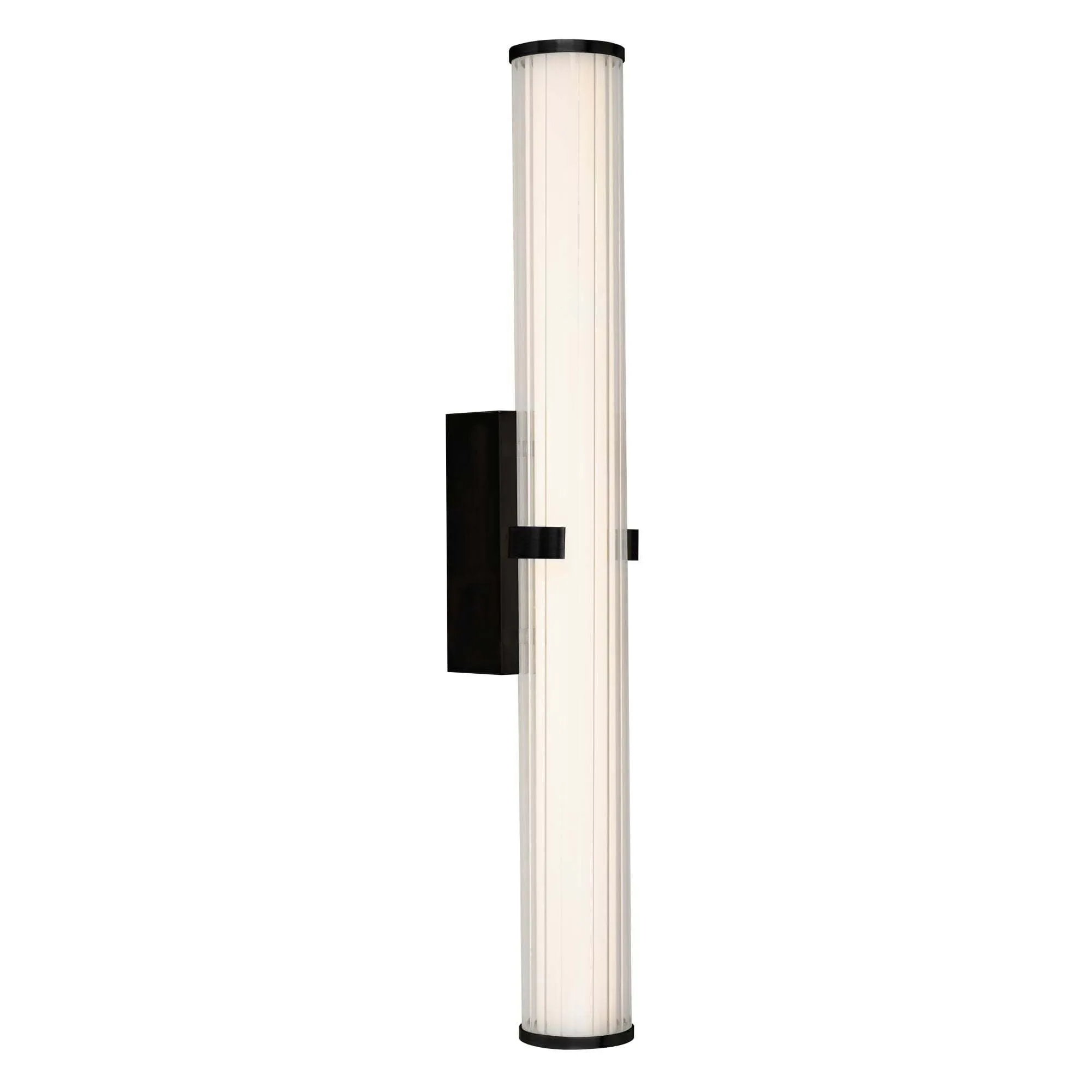 Searchlight Lighting 63126-1BK Clamp LED Black Wall Light