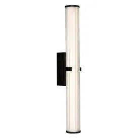 Searchlight Lighting 63126-1BK Clamp LED Black Wall Light
