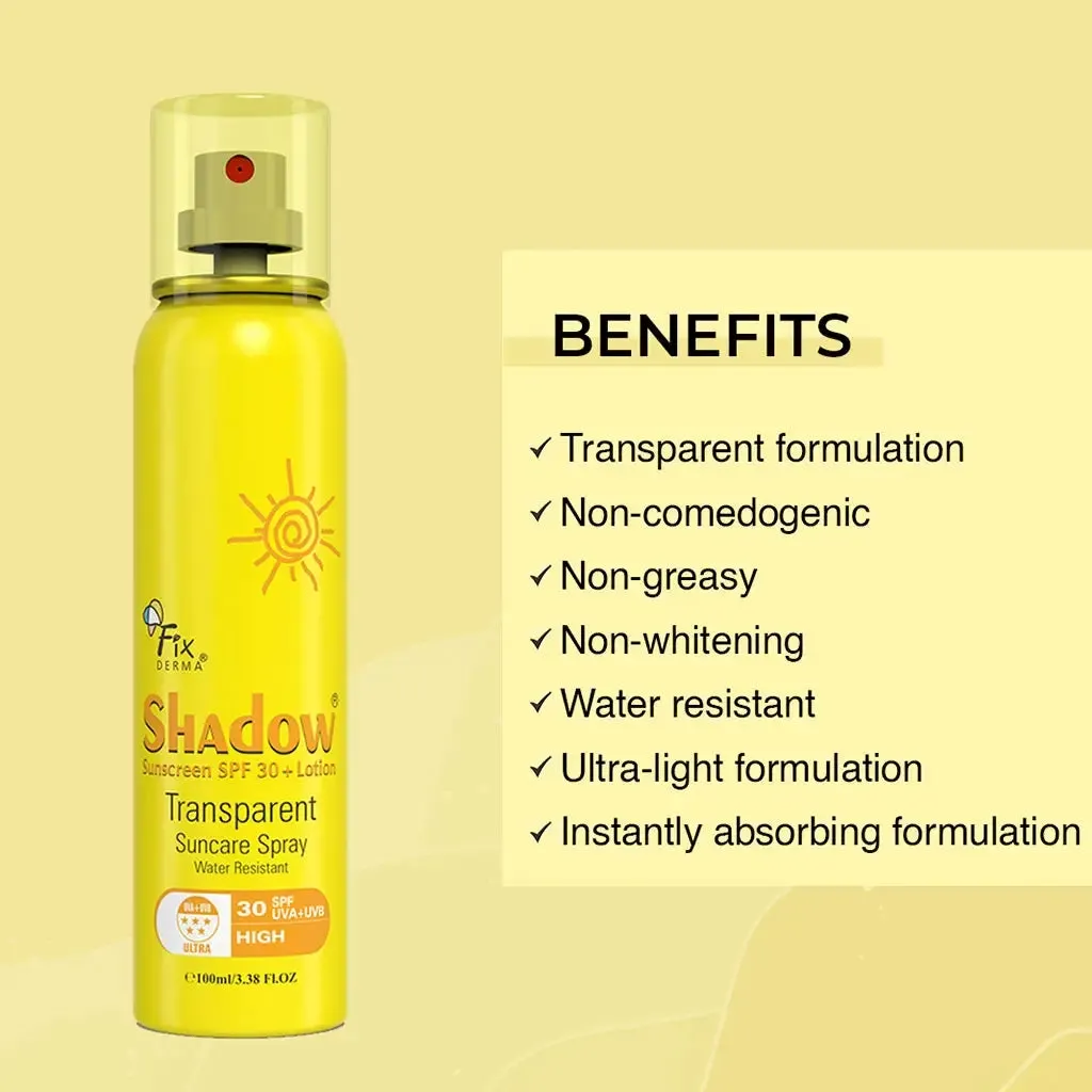 Shadow Sunscreen Spray SPF 30  Lotion