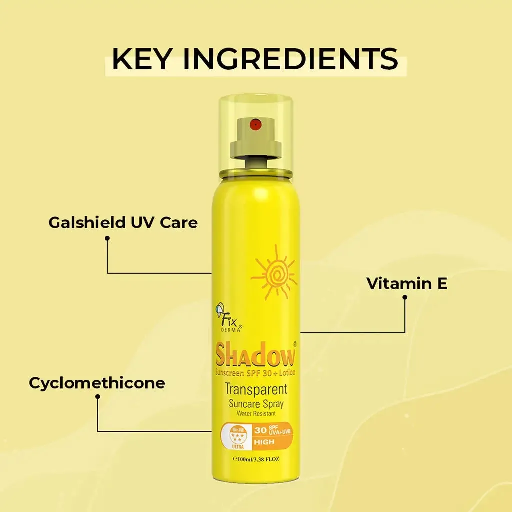 Shadow Sunscreen Spray SPF 30  Lotion