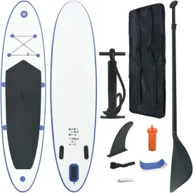 Stand Up Paddle Board Set SUP Surfboard Inflatable,with Premium SUP Accessories,Carry Bag,Wide Stance,Bottom Fin for Paddling,Surf Control,Repair kit,Non-Slip Deck,Red and WhiteDesigned for Adults