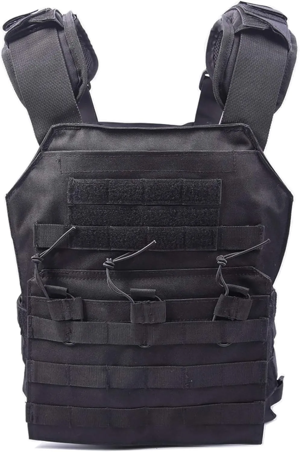 Tactical Molle Vest Breathable Combat Training Vest 1000D Oxford Cloth Outdoor Hunting Air Soft Vest Sports Equipment Weight-Bearing Shoulder Strap Vest
