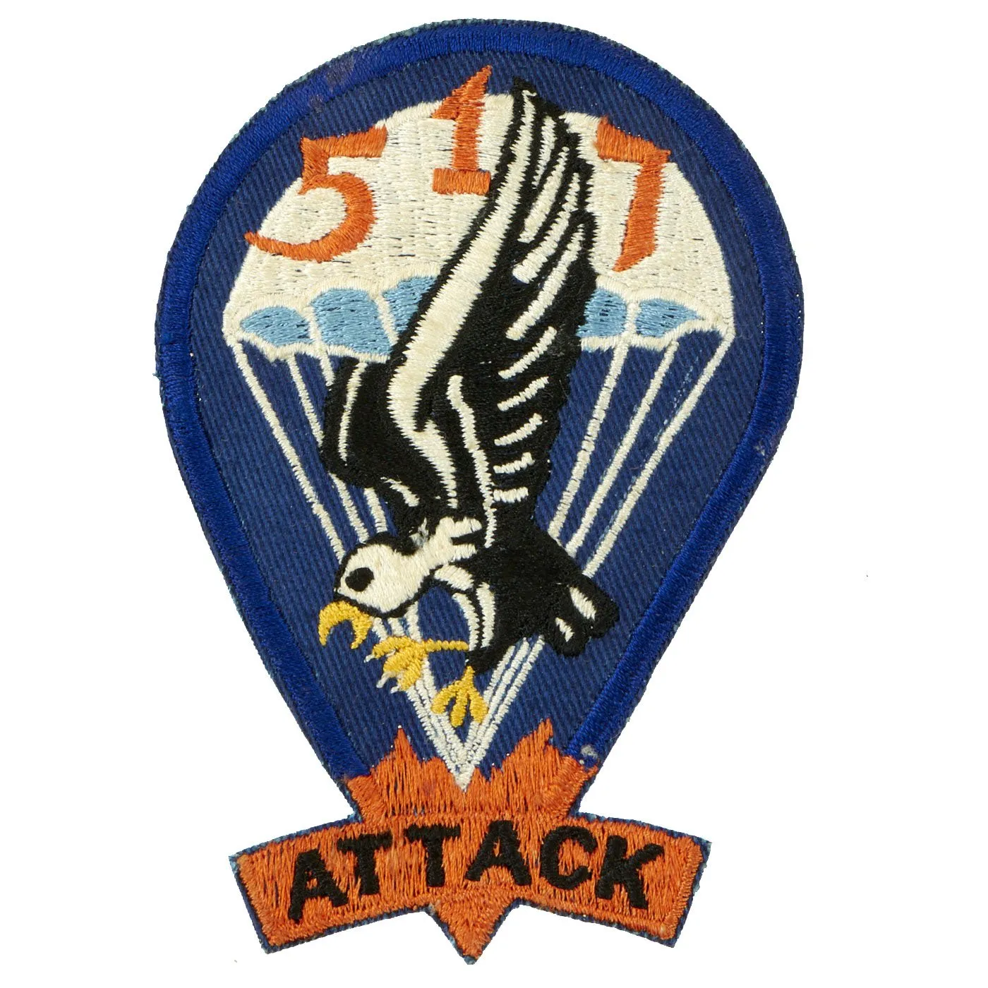 U.S. WWII High End Replica 460th Parachute Field Artillery Battalion PFAB 517th Parachute Infantry Combat Team Patches